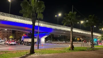 Canal desagüe puente Mohamed VI