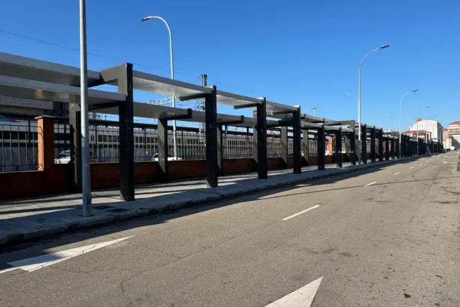 Forro estructural Estación de Autobuses de León e Intercambiador
